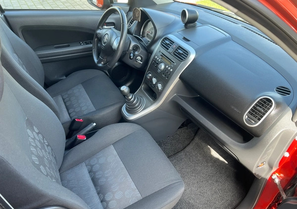 Suzuki Splash cena 15900 przebieg: 150000, rok produkcji 2008 z Pelplin małe 742